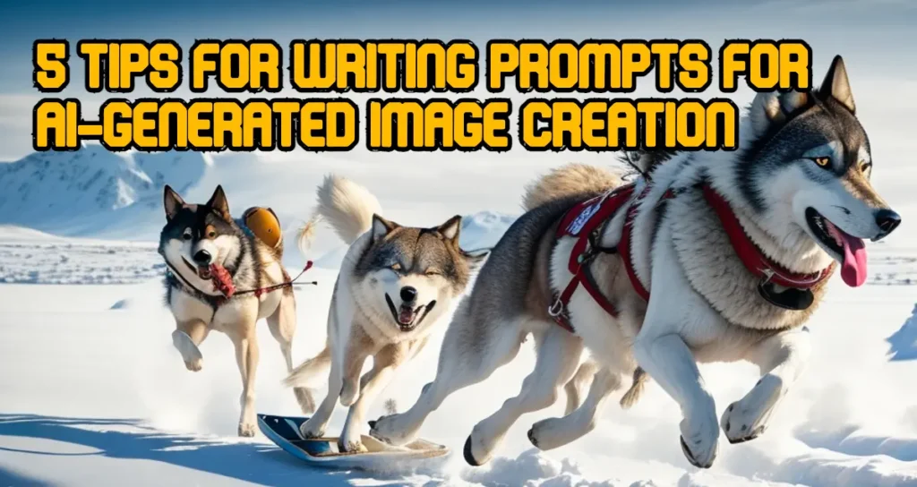 5 Tips for Writing Prompts for AI-Generated Image Creation
