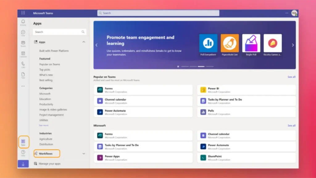팀즈 - Microsoft Teams Screenshot 01