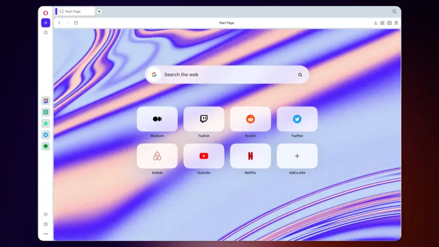 오페라 - Opera Browser Screenshot 01