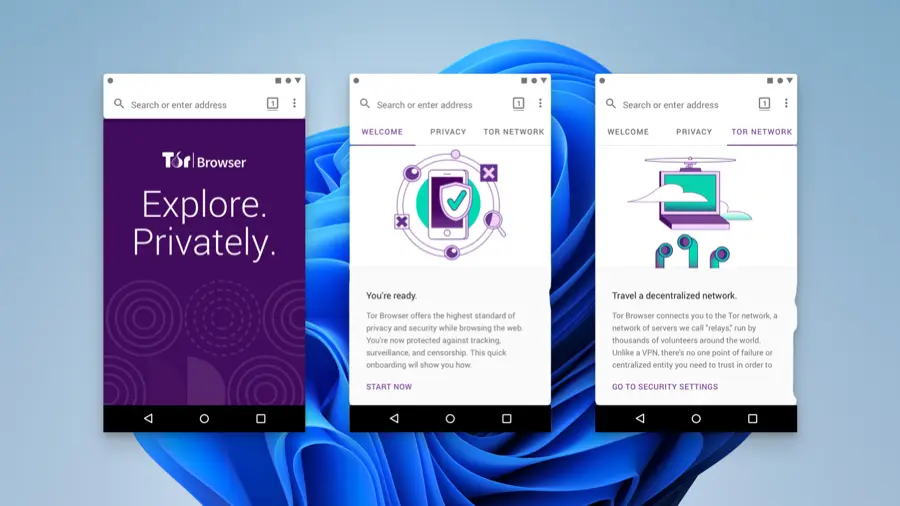 토르 브라우저 - Tor Browser Screenshot 03